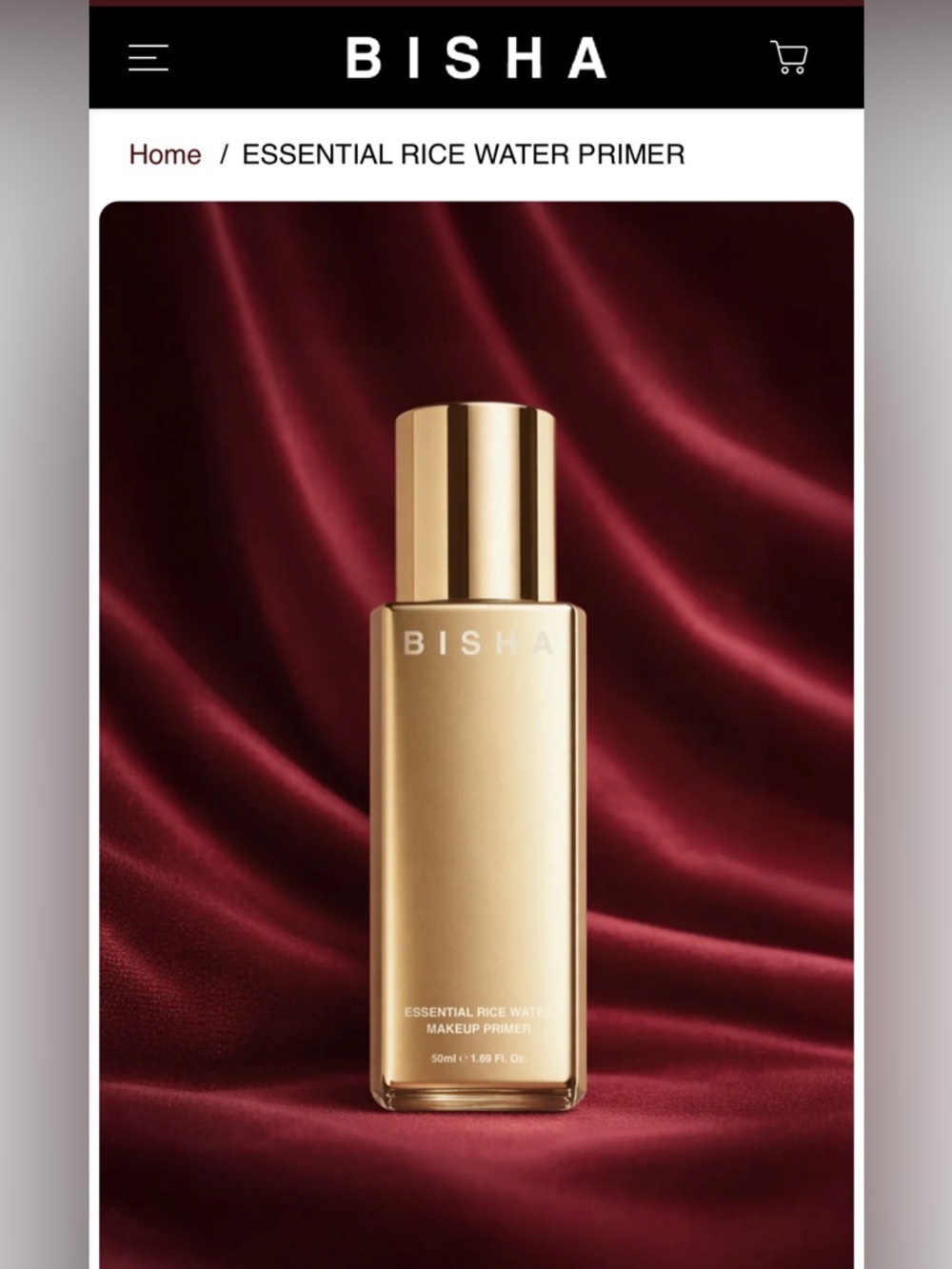 Essential Rice Water Primer by BISHA